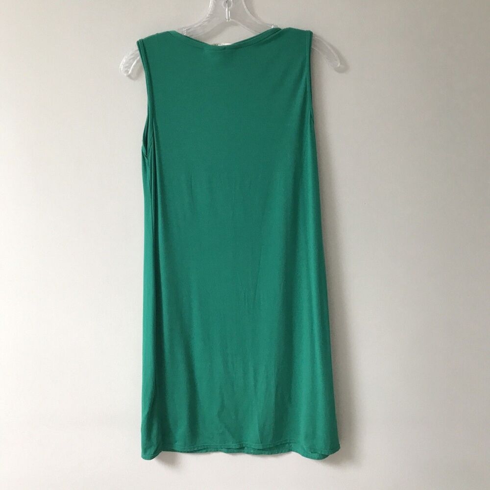 MAX STUDIO women’s sleeveless green stretch dress size small sundress - Picture 5 of 5